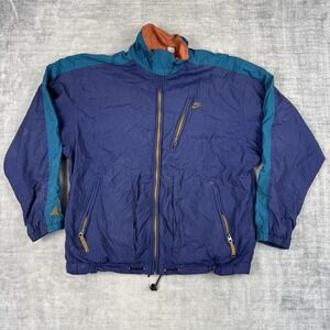 Vtg Nike Jacket Mens Large Blue Windbreake 90s Acg Color Block Track Outdoors
